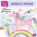 Aquarelle magique - Chevaux fantastiques