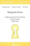 Marguerite Duras: Le Ravissement de Lol V. Stein, Le Vice-consul, India Song