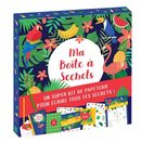 Ma boîte à secrets - Jungle : Un super kit de papeterie pour écrire tous tes secrets !