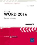 Word 2016 : 76 Exercices et corrigés