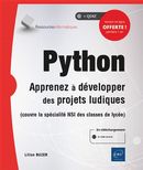 Python - Apprenez à développer des projets ludiques