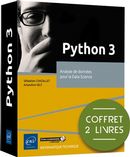 Python 3 - Coffret de 2 livres : Analyse de données pour la Data Science