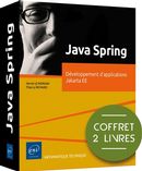 Java Spring - Développement d'applications Kakarta EE - Coffret 2 livres