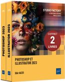Photoshop et Illustrator 2023 - Coffret 2 livres
