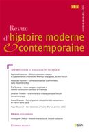 Revue d'histoire moderne et contemporaine 2022-4