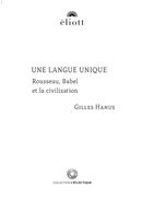 Rousseau/Babel - Sur la civilisation