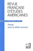 Revue française d'études américaines no. 94