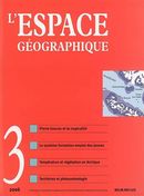 Espace géographique 35 no. 3-2006