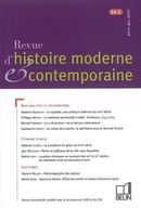 Revue d'Histoire moderne & contemporaine 54-2