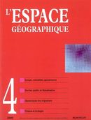 Espace géographique 36 no. 4-2007