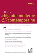 Revue d'Histoire moderne & contemporaine 55-4 bis