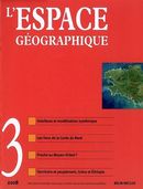 Espace géographique 37 no. 3-2008