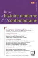 Revue d'Histoire moderne & contemporaine 56-1