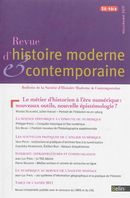 Revue d'Histoire moderne & contemporaine 58-4 bis