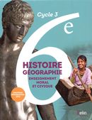Histoire géographique EMC - 6e Cycle 3 - Nouveau programme 2016