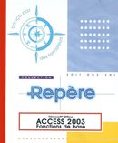 Access 2003-Fonctions de base (Repère)