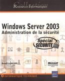 Windows Server 2003: Administration de la sécurité (Res Inf)