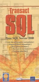 Transact SQL pour SQL server 2000