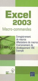 Excel 2003 Macro-commandes
