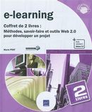 E-learning : Coffret de 2 livres-méthodes, savoir-faire...