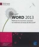 Word 2013 - Maîtriser les fonctions avancées