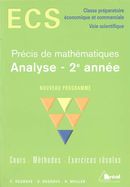 Précis de maths ECS - analyse 2e année