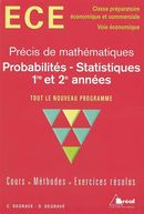 Précis maths ECE -probabilités et statistiques