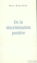 De la discrimination positive