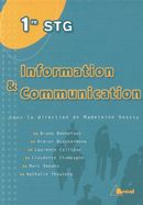Information et communication 1ere STG