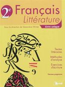 Français littérature seconde