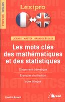 Les mots clés des mathématiques et des statistiques : Français/Anglais