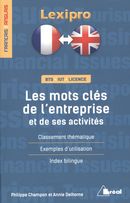 Les mots clés de l'entreprise et de ses activités : français-anglais N.E.