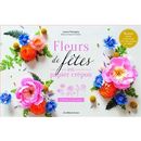 Coffret Fleurs de fêtes en papier crépon - 3 fleurs à façonner