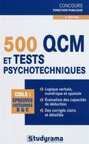 500 QCM tests psychotechniques3e Ed.