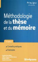 Méthodologie de la thèse et du mémoire 5e édi