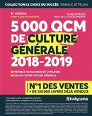 5000 QCM de culture générale 2018-2019