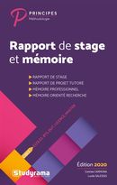 Rapport de stage et mémoire - Édition 2020 N.E.