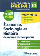 Économie, sociologie et histoire du monde contemporain - 1re année
