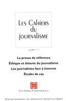 Cahiers du journalisme Les #7