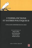 Utopies, fictions et satires politiques 02.  Cycle de conférences H-2018. Cahiers Verbatim 03
