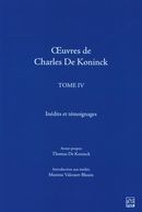 Oeuvres de Charles De Koninck 04 - Inédits et témoignages