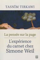 La pensée sur la page : L'expérience du carnet chez Simone Weil