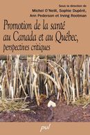 La promotion de la santé au Canada et au Québec