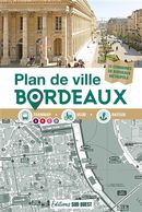 Plan de ville Bordeaux - 15 communes de Bordeaux Métropole