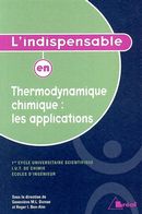 L'indispensable en thermo chimique: applications