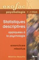 Statistiques descriptives appliquées à la psychologie
