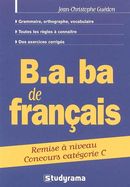 B.A. - ba français catégorie c
