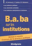 B.A. - ba sur les institutions