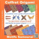 Coffret origami motifs Samouraï