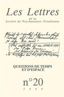 Les Lettres de la SPF No. 20 : Questions de temps et d'espace